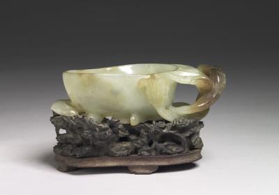 图片[2]-Jade brush washer, Qing dynasty (1644-1911)-China Archive